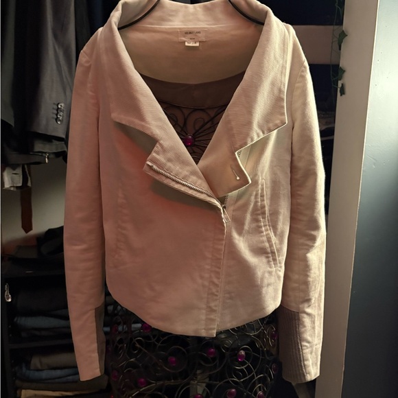 Helmut Lang Jackets & Blazers - Helmut Lang Cream Blazer Jacket